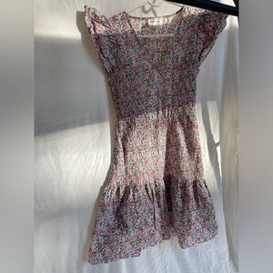 White floral Sugar + Lips dress